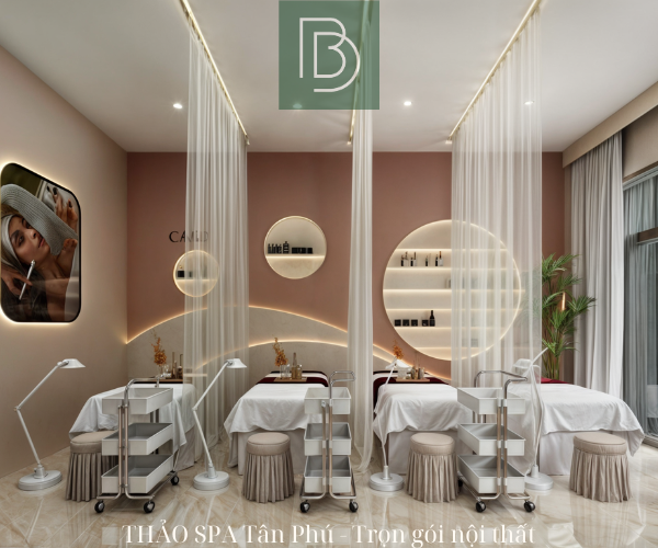 THẢO SPA Tân Phú – Nội thất trọn gói Spa 100 triệu