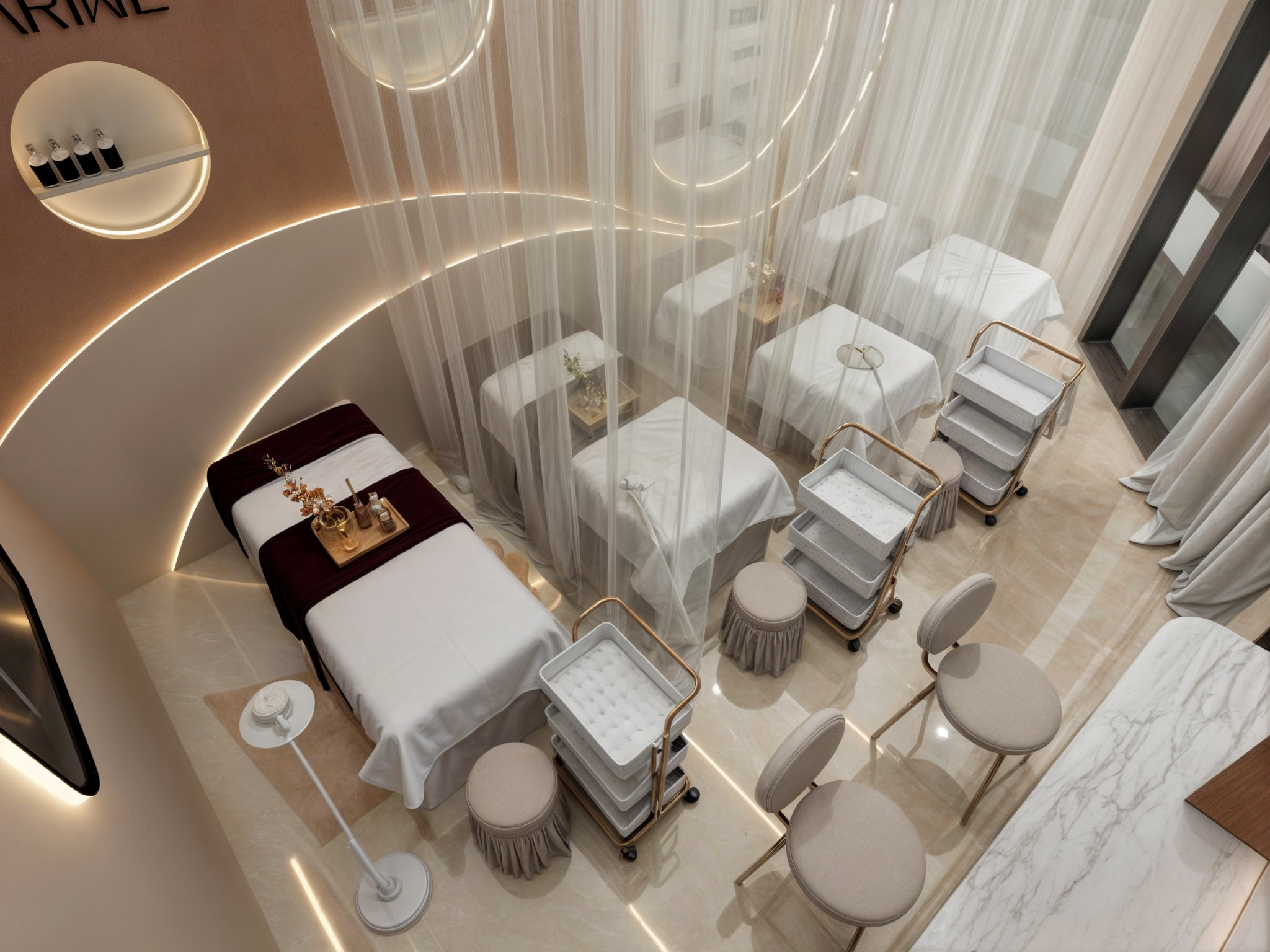 THẢO SPA Tân Phú – Nội thất trọn gói Spa 100 triệu